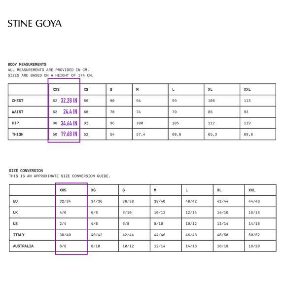 STINE GOYA NWT Samantha Plaid Cotton Silk Mini Dress in Lilac Size 2/4 - Picture 14 of 14